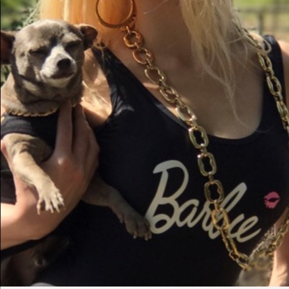 Barbie swimsuit one piece bodysuit costume rave - Picture 4 of 8